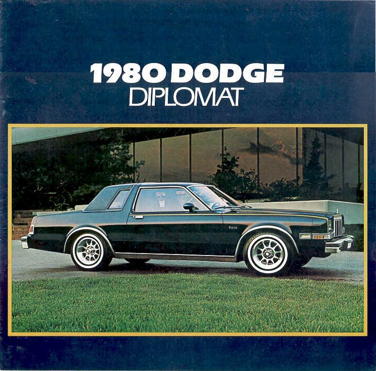 1980 Dodge Diplomat Brochure